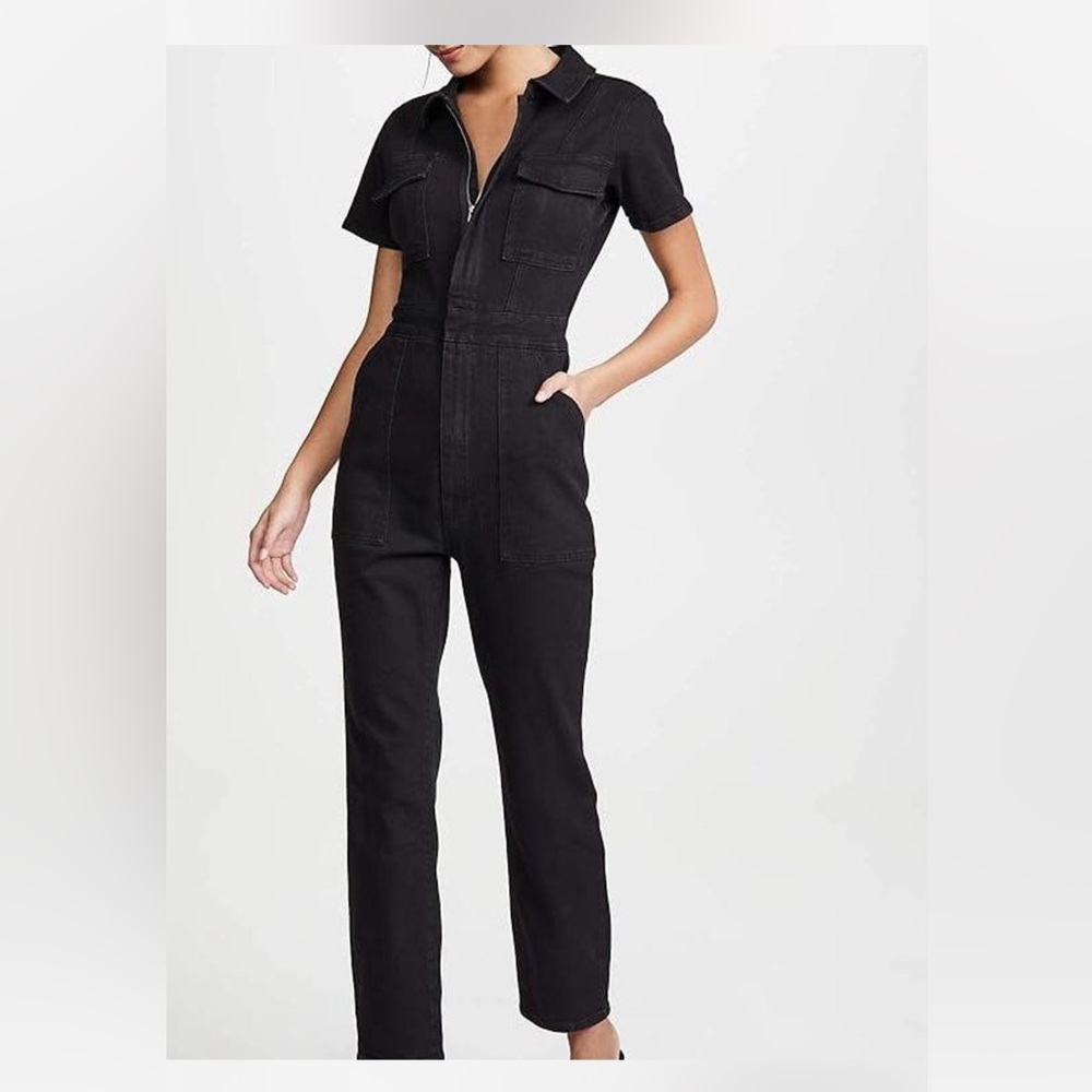 Good American Jean Jumpsuit
